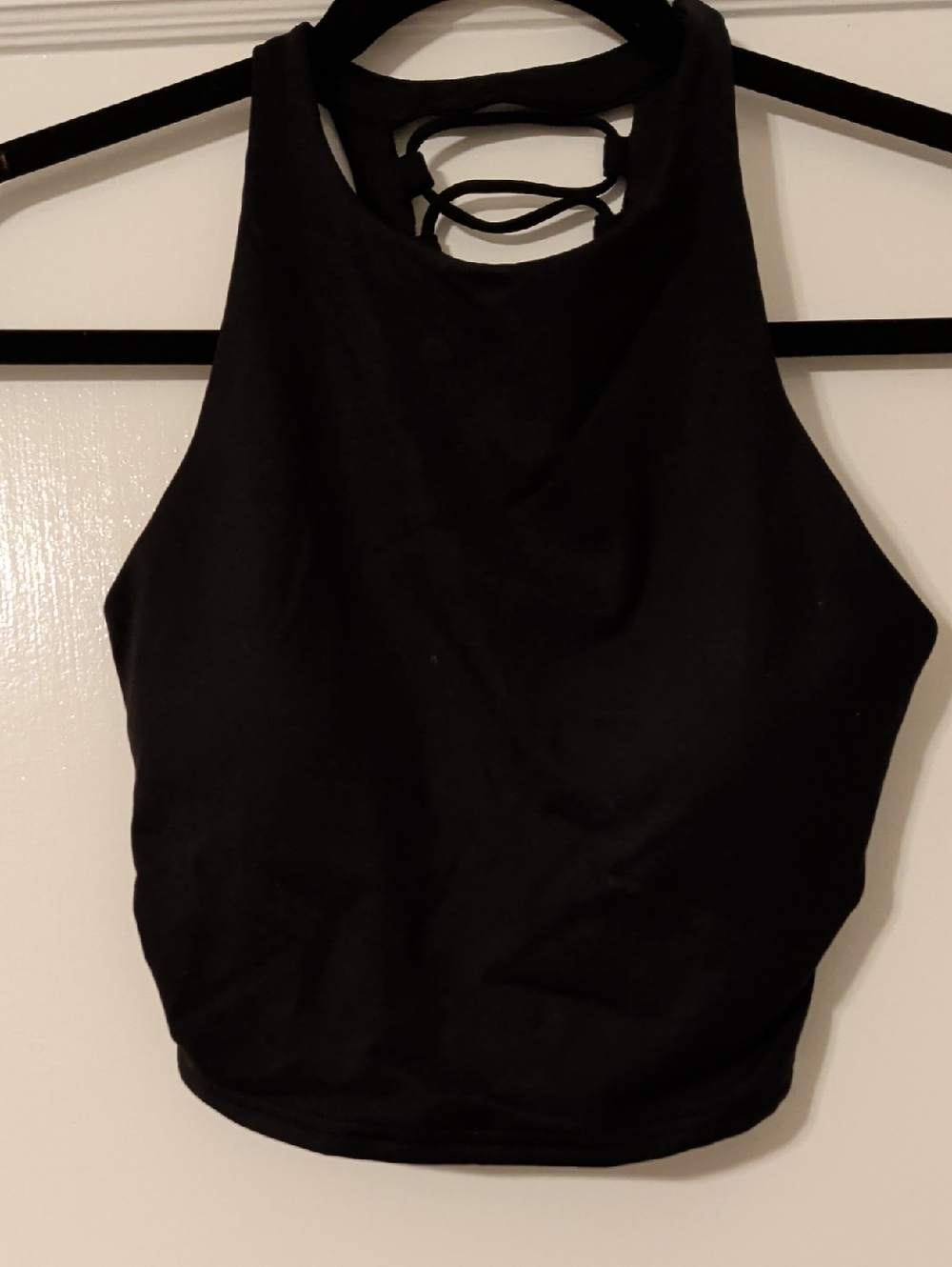 ALO Yoga Black Movement Bra Top In Black Size XS